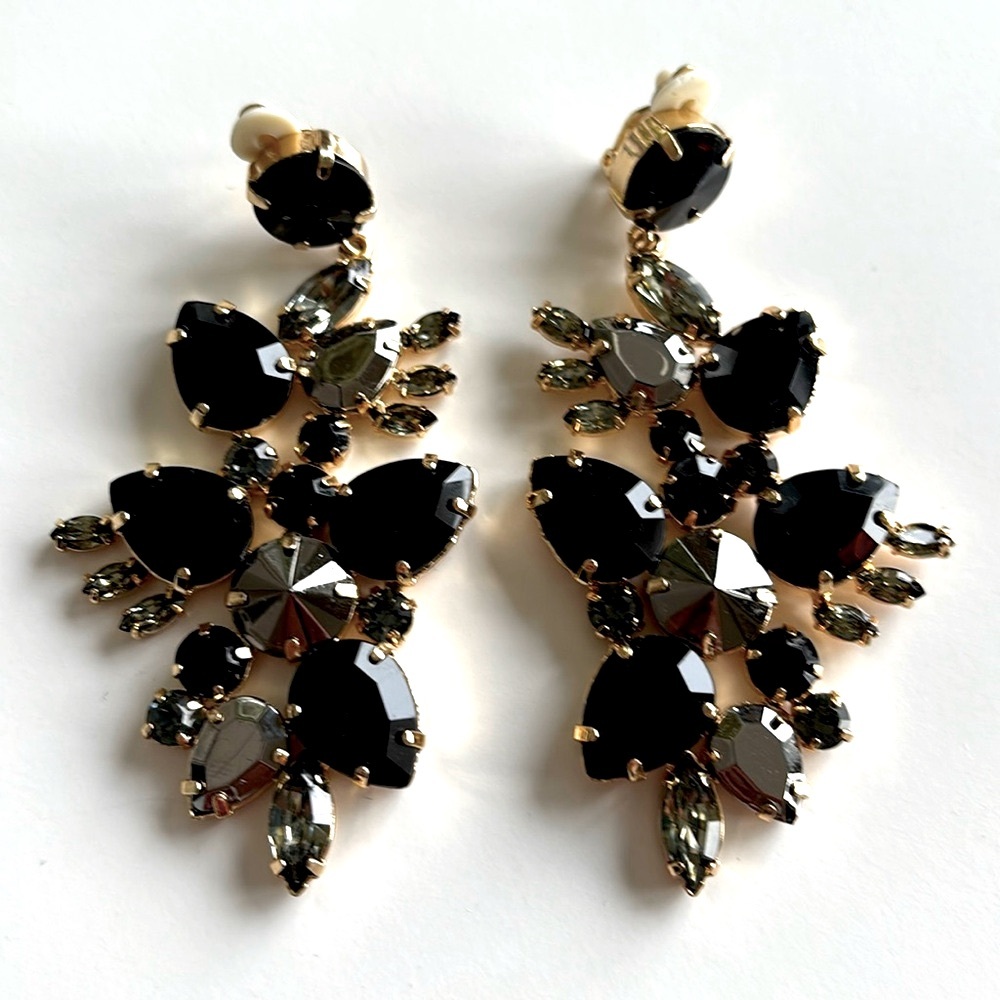 Sparkly Clip-on Earrings